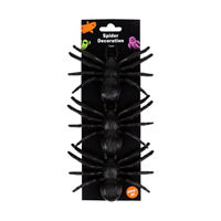 Halloween Spiders Decoration, 3 ct