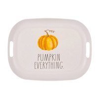  Harvest Pumpkin Ceramic Serving Tray