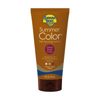 Banana Boat Summer Color Deep Dark Self Tanning Lotion, 6 oz