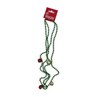 Holiday Style Christmas Jingle Bell Necklaces, 2 ct,