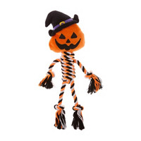 Pumpkin Rope Dog Toy