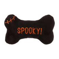 Halloween Dog Bone "Spooky" Plush Toy