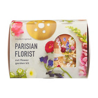 Modern Sprout Cut Flower Garden Kit, Parisian Florist