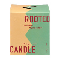 Rooted Candle with Thyme Seeds, 6 oz