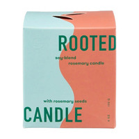 Rooted Candle with Rosemary Seeds, 6 oz