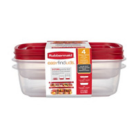 Rubbermaid Easy Find Lids Food Storage Container, 2