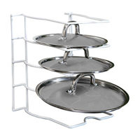 Smart Design Bakeware and Lid Storage Rack