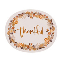 Thankful Harvest Oval Plates