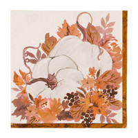 Thankful Harvest Pumpkins Lunch Napkins