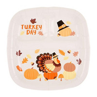 Turkey Day Divided Plates