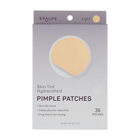 Spalife Skin Tint Hydrocolloid Pimple Patches, Light, 36 pc
