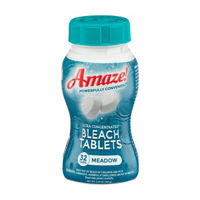 Amaze Ultra Concentrated Bleach Tablets, Meadows, 32 ct