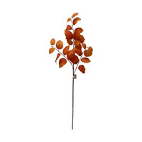 Artificial Eucalyptus Leaf Stem, Orange