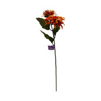 Artificial Sunflower Stem, Orange