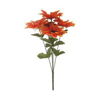 Artificial Sunflower Bush Décor, Orange