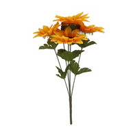 Artificial Sunflower Bush Décor, Yellow