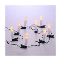 Christmas Battery Operated Flicker LED Lights, 8 ct