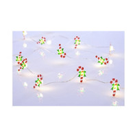 Christmas Flat Fashion Battery Operated Lights, 15 ct,