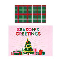 Christmas Season's Greetings Poly Mailers