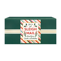 Craft Smith Christmas Sleigh Mail Shipping Box