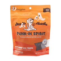 Shameless Pets Punk-In Spirit Soft Baked Dog Treats Pumpkin & Peanut Butter Flav