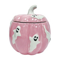 Pumpkin Shaped Container, Pink