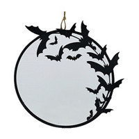 Halloween Bat Mirror