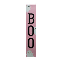 Halloween Light Up Battery Operated 'BOO' Porch Leaner