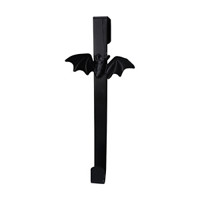 Halloween Bat Wreath Hanger, Black