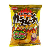 Karamucho Potato Chips, Hot Chili, 1.9 oz