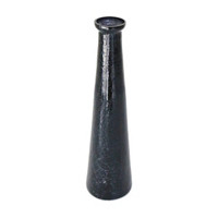 Decorative Tall Glass Vase, Black