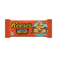 Reese's King Size Caramel Big Cup Milk Chocolate with Peanut Butter & Caramel, 2.8 oz