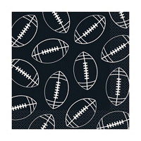 Football Toss Print Lunch Napkins, 16 ct