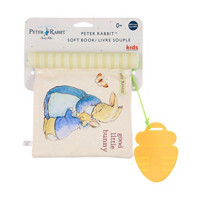 Beatrix Potter Peter Rabbit Soft Book with Teether