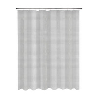 Kenney Lightweight Embossed Shower Curtain Liner, 70 in x 72 in, Smoke