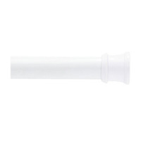 Kenney Twist and Fit Shower Curtain Rod, White
