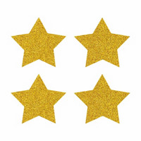 Glitter Stickers, Sparkling Star Assortment