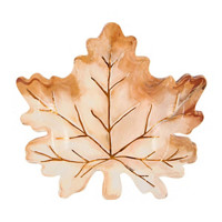 Thankful Harvest Leaf-Shaped Plates