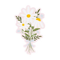 Decorative Vinyl Daisy Sticker