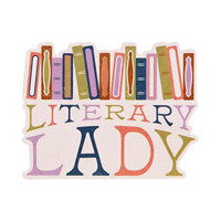 Decorative Vinyl Literary Sticker