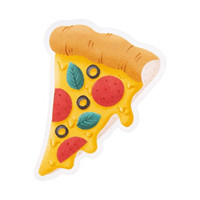 Decorative Vinyl Pizza Sticker