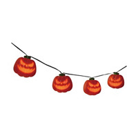 Battery Operated LED Animated Pumpkin Lights, 10 ct