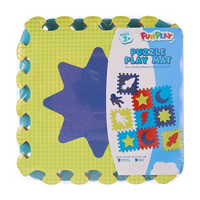 FunPlay Space Puzzle Play Mat, 9 piece