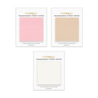 Ryder & Co Transparent Sticky Notes