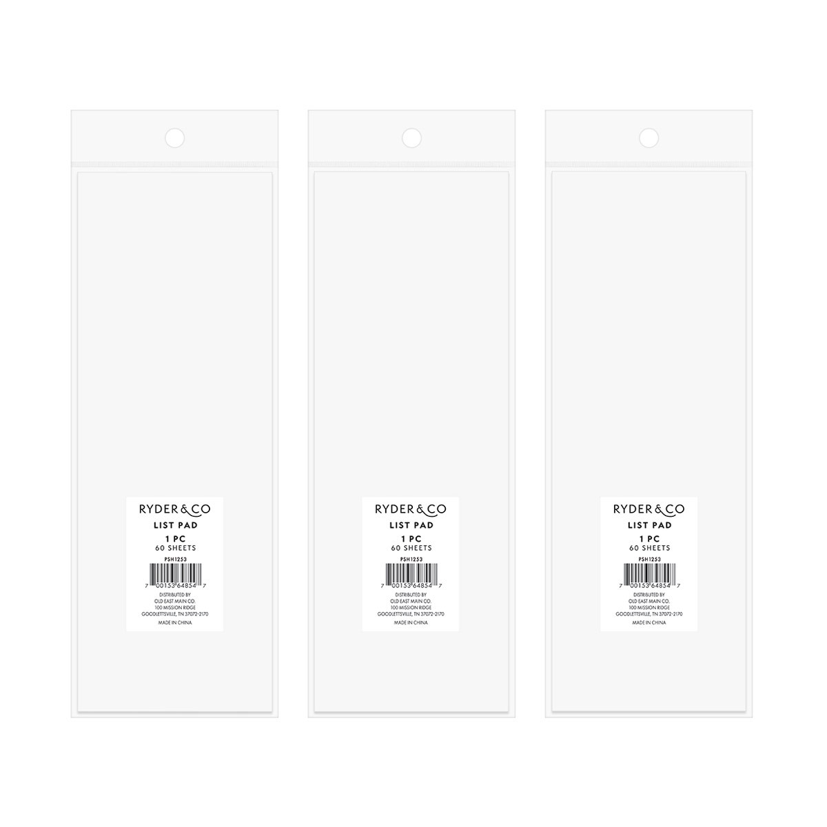 Ryder & Co Keyboard Notepad