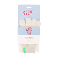 Afterspa Exfoliating Gloves, White