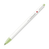 Zebra CLiCKART Retractable Marker Pen, Leaf Green - 0.6 mm