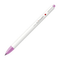 Zebra CLiCKART Retractable Marker Pen, Lavender - 0.6 mm