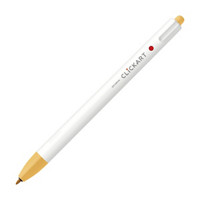 Zebra CLiCKART Retractable Marker Pen, Marigold - 0.6 mm