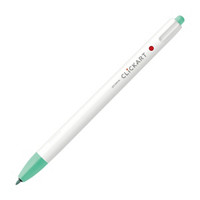 Zebra CLiCKART Retractable Marker Pen, Mint Green, 0.6